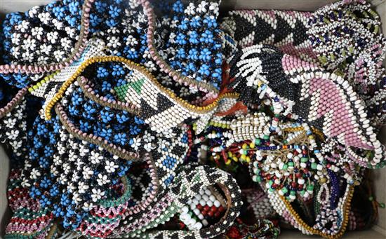 A quantity of beadwork